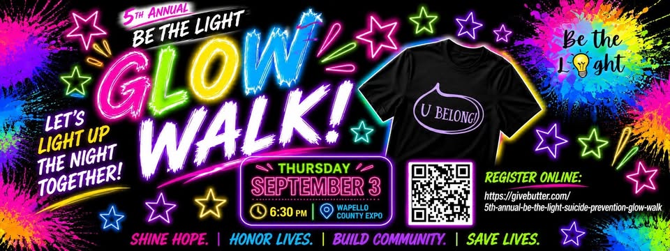 Be The Light event banner