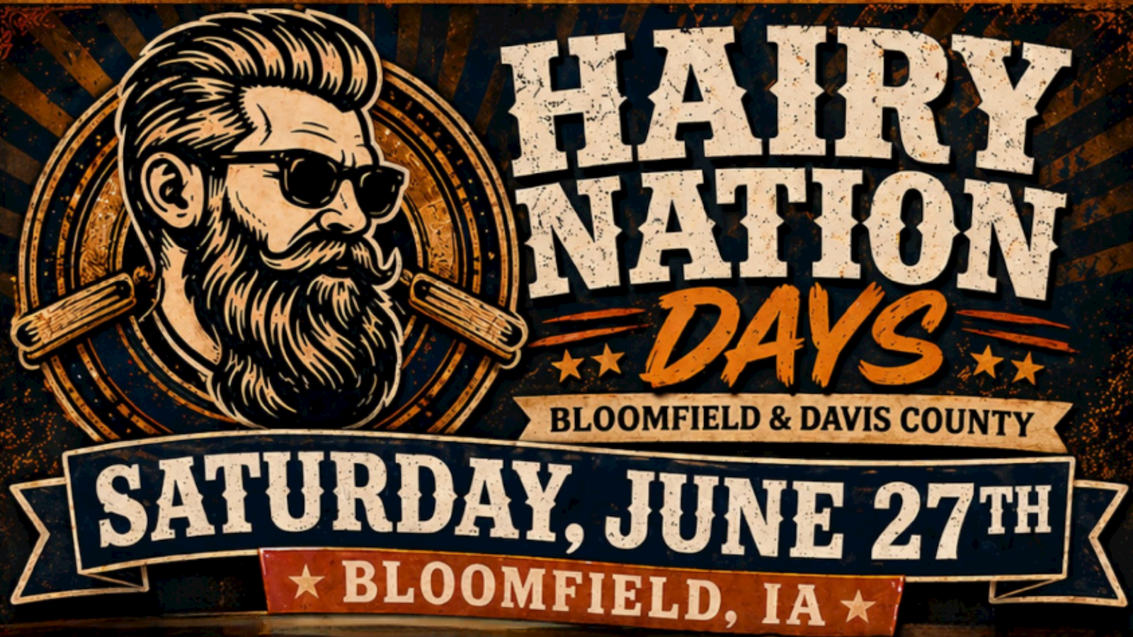 Hairy Nation Days event banner