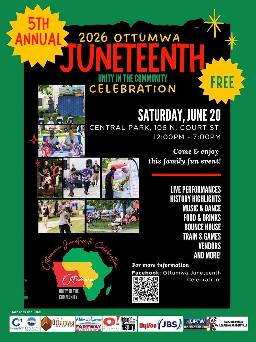 Juneteenth Celebration event poster