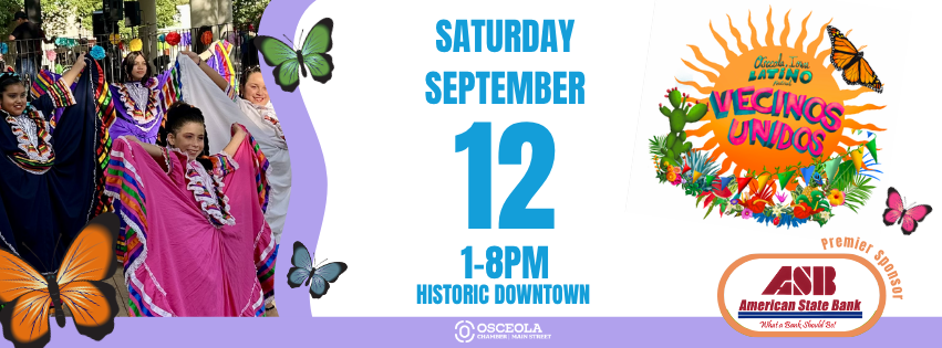 Osceola Latino Festival Sept 12 1-8pm