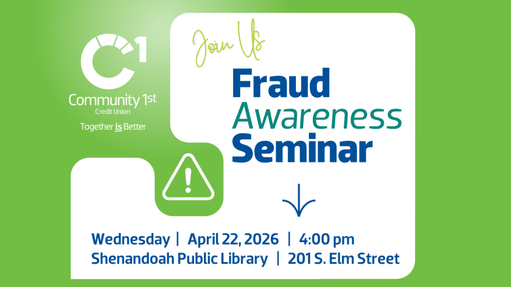 Fraud Awareness Seminar at Shenandoah Public Library