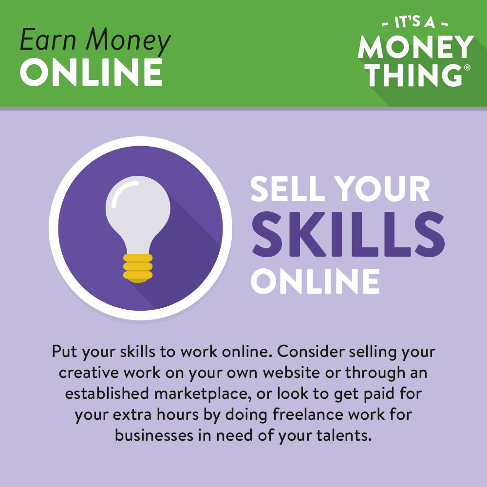 Offer your services online | earning money online