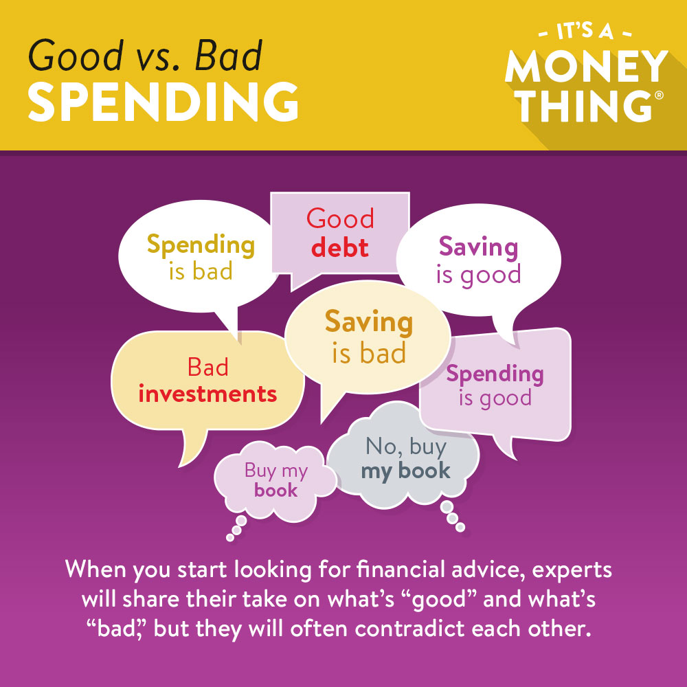 good vs bad spending community 1st credit union