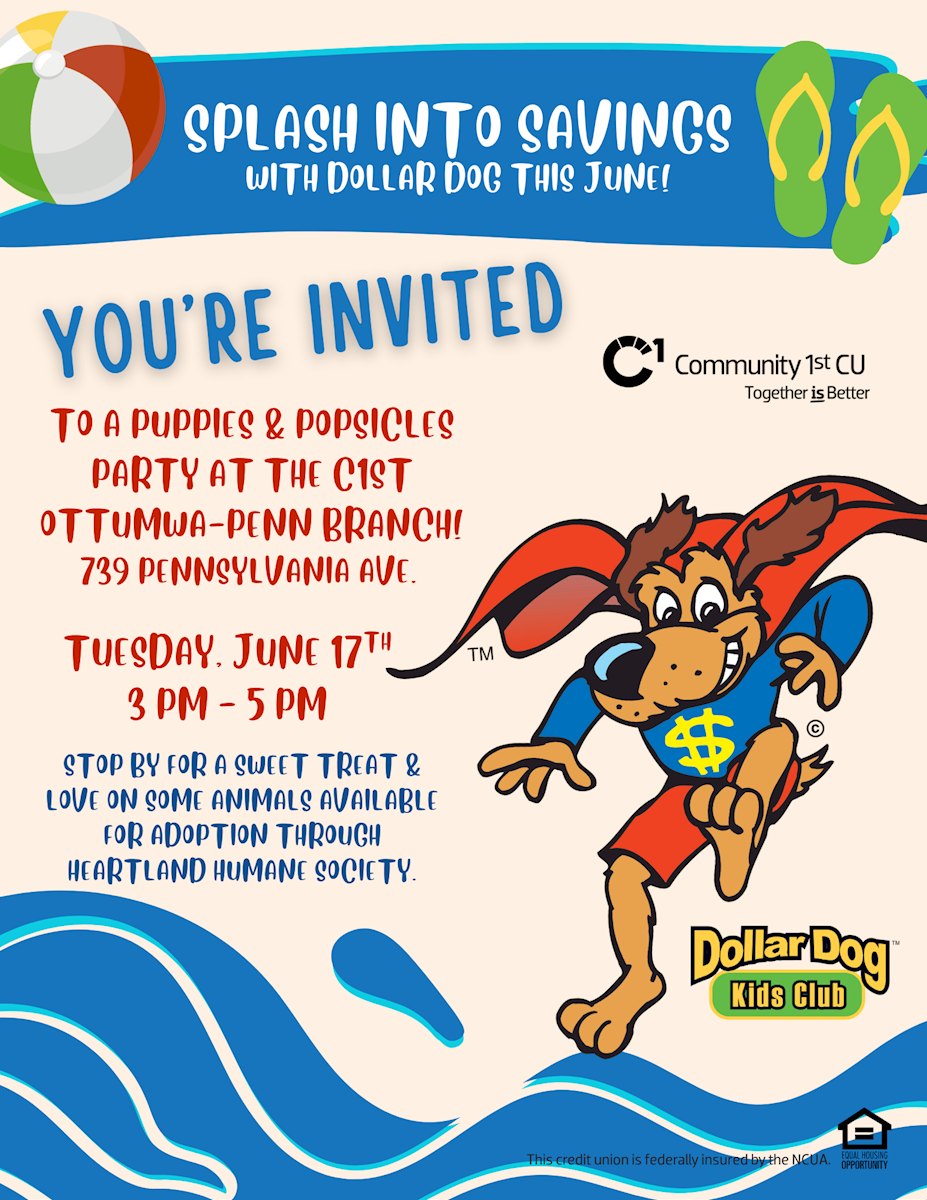Ottumwa-Pennsylvania Dollar Dog Party