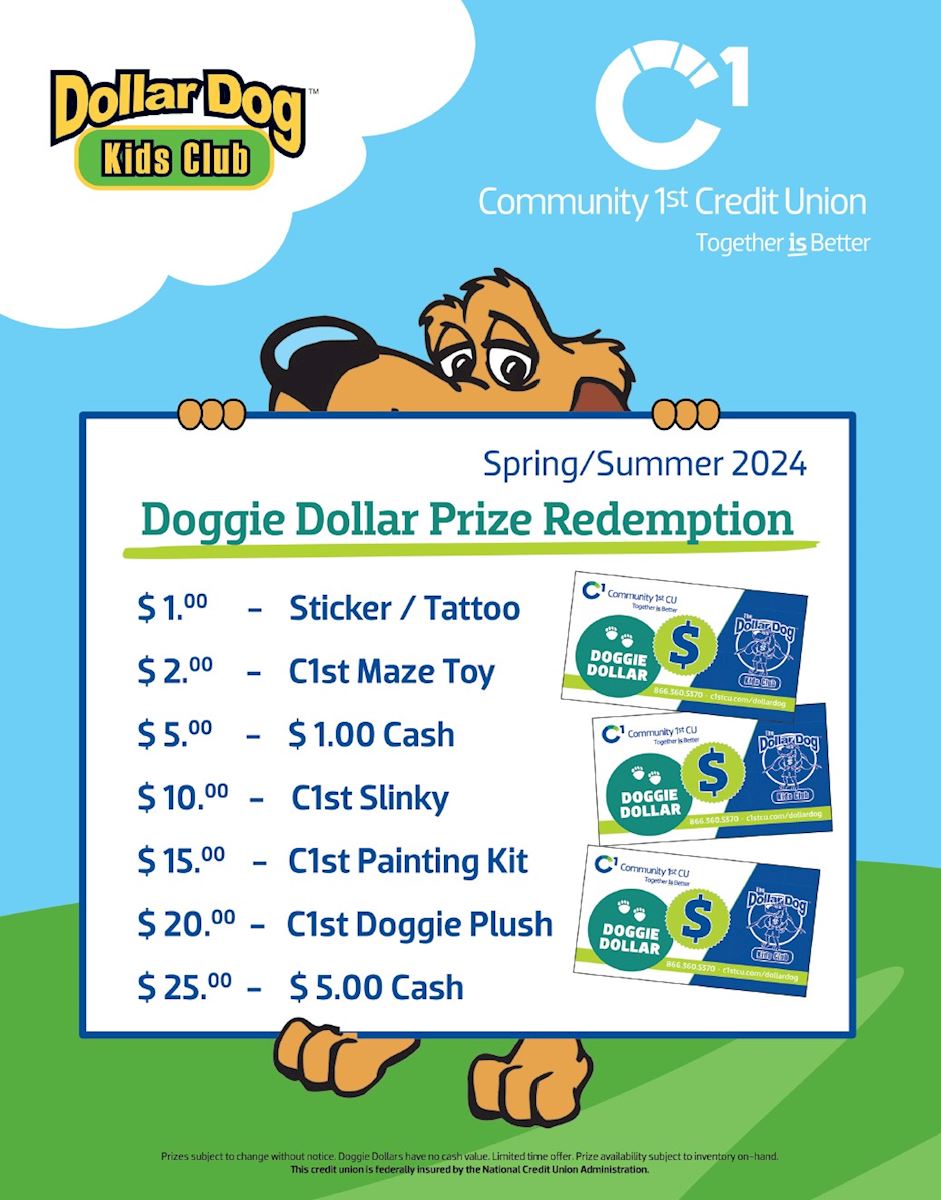 dollar dog prizes
