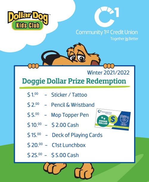 dollar dog prize pist