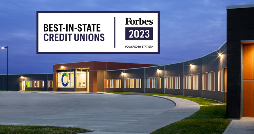 Forbes Names C1st #1 Credit Union in Iowa