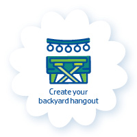Create your backyard hangout
