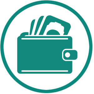 money in wallet icon