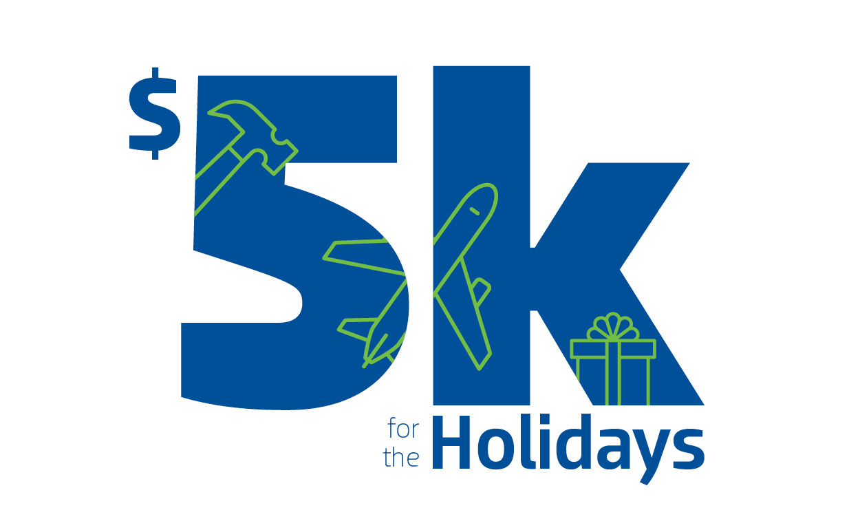 5k for the holidays