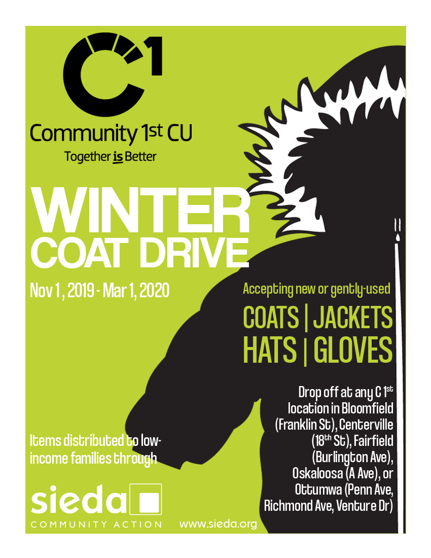 coat drive poster