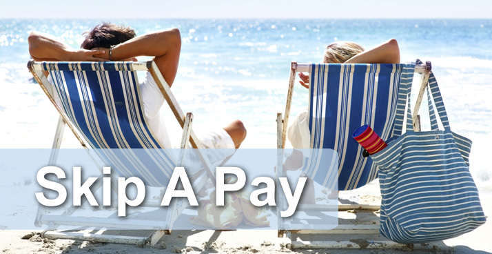 Couple on Beach - skip a pay