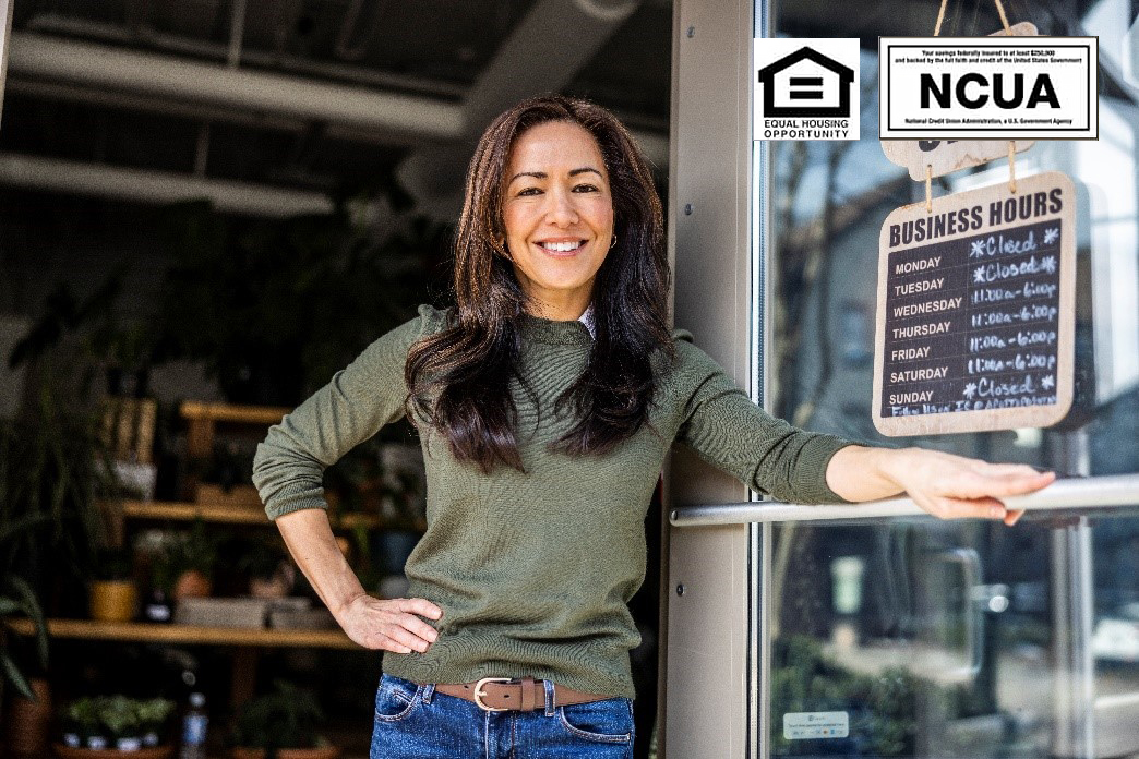 woman standing in shop